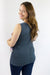 Newborn Baby Carrier, Infant Wrap, Babywearing Shirt, Marine Blue