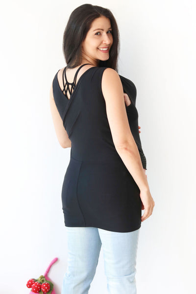 back shot of nesting days carrier