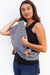 Nursing Cover Up- White / Black Stripe
