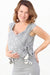 Secret Garden Grey - Newborn Baby Carrier | Infant Wrap | Babywearing Shirt